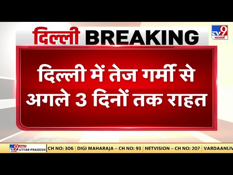 Delhi Rainfall Alert: दिल्ली में लोगों को अगले 3 दिनों तक गर्मी से मिल सकती है राहत | Delhi Rain