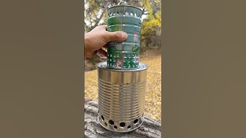 Homemade Professional Wood Gas Stove – Secondary Combustion, Smokeless #outdoors #survival #craft