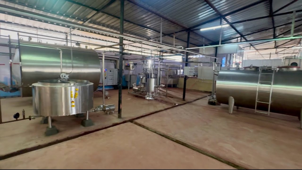 Complete Milk Processing & Value-Added Dairy By-Products Plant ( H.A.ENGINEERING)