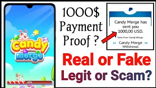 Candy Merge App Payment Proof || Candy Merge App Real or Fake | Candy Merge Legit or Scam? screenshot 5