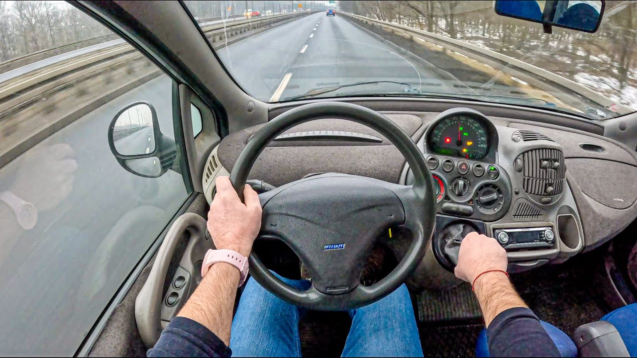 2000 Fiat Multipla | 1.6 16V 103 HP | POV Test Drive 