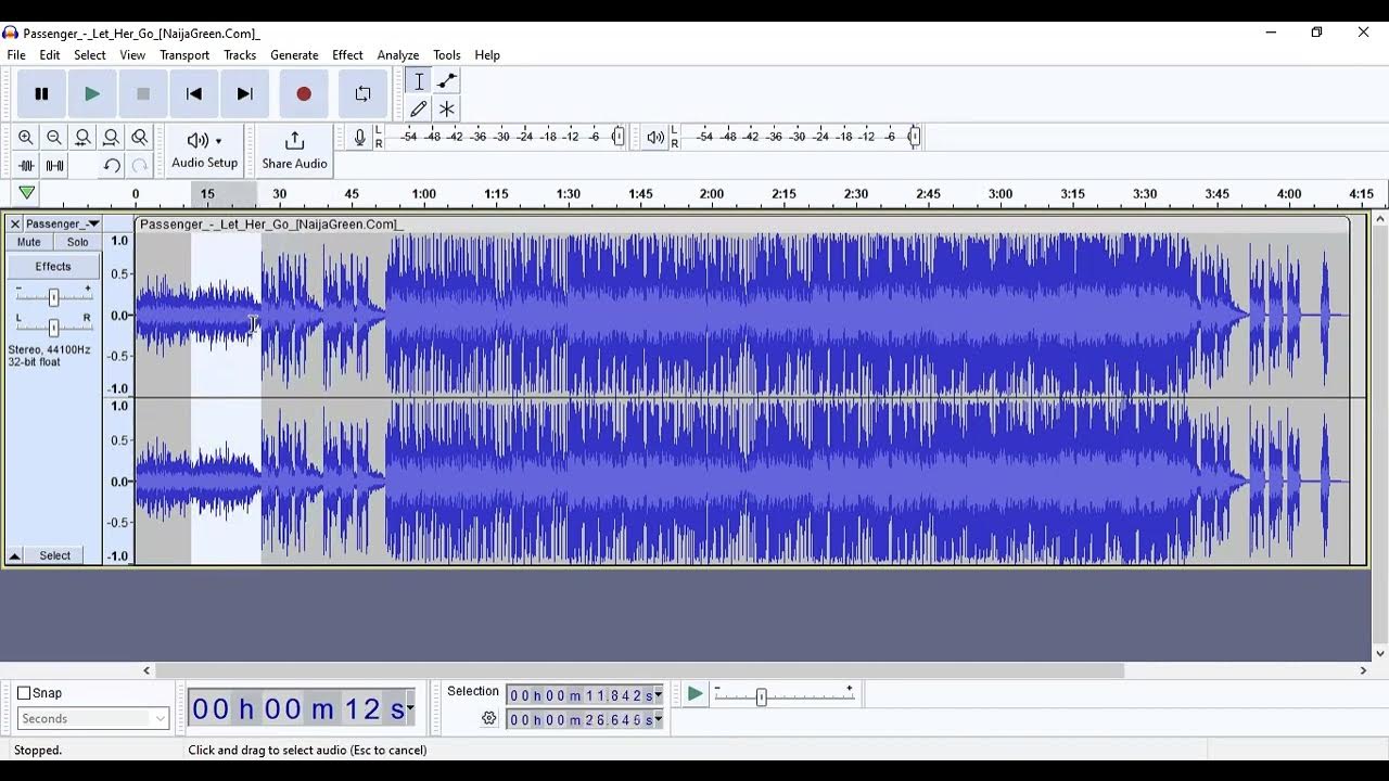 Audacity Tools explained YouTube