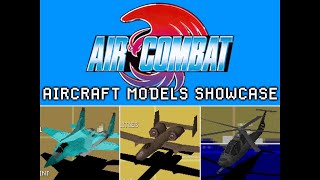 Aircraft Models Showcase Air Combat Ace Combat Ps1