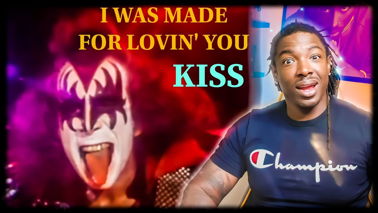First time reacting to Kiss- "I Was Made For Lovin' You" *REACTION*
