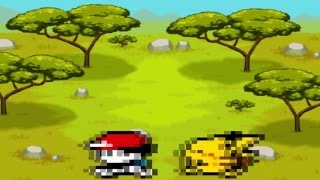 Red and Pikachu |POKEMON PIXEL ANIMATION