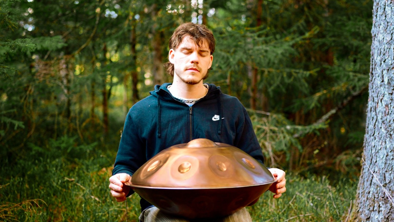 Silent Trees | 1 hour handpan music | Konstantin Rössler