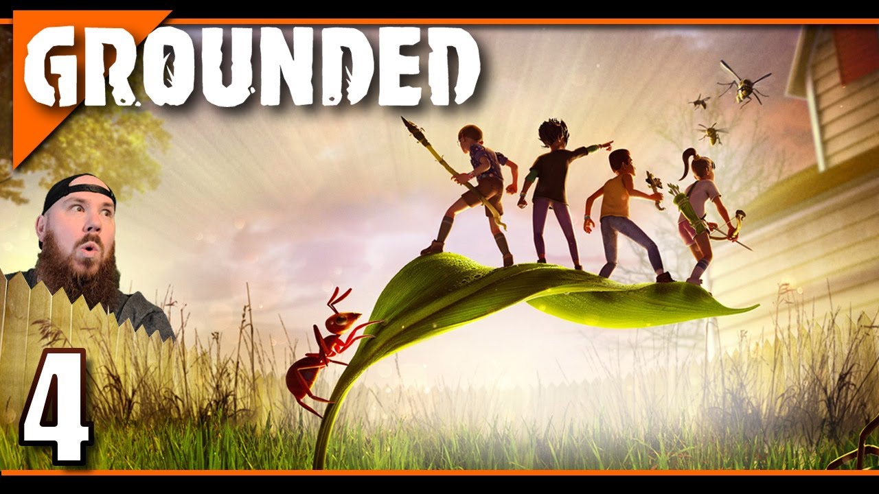 I got cornered by an Orb Weaver! - Part 4 - FoX plays Grounded w/ Sound and Cheems