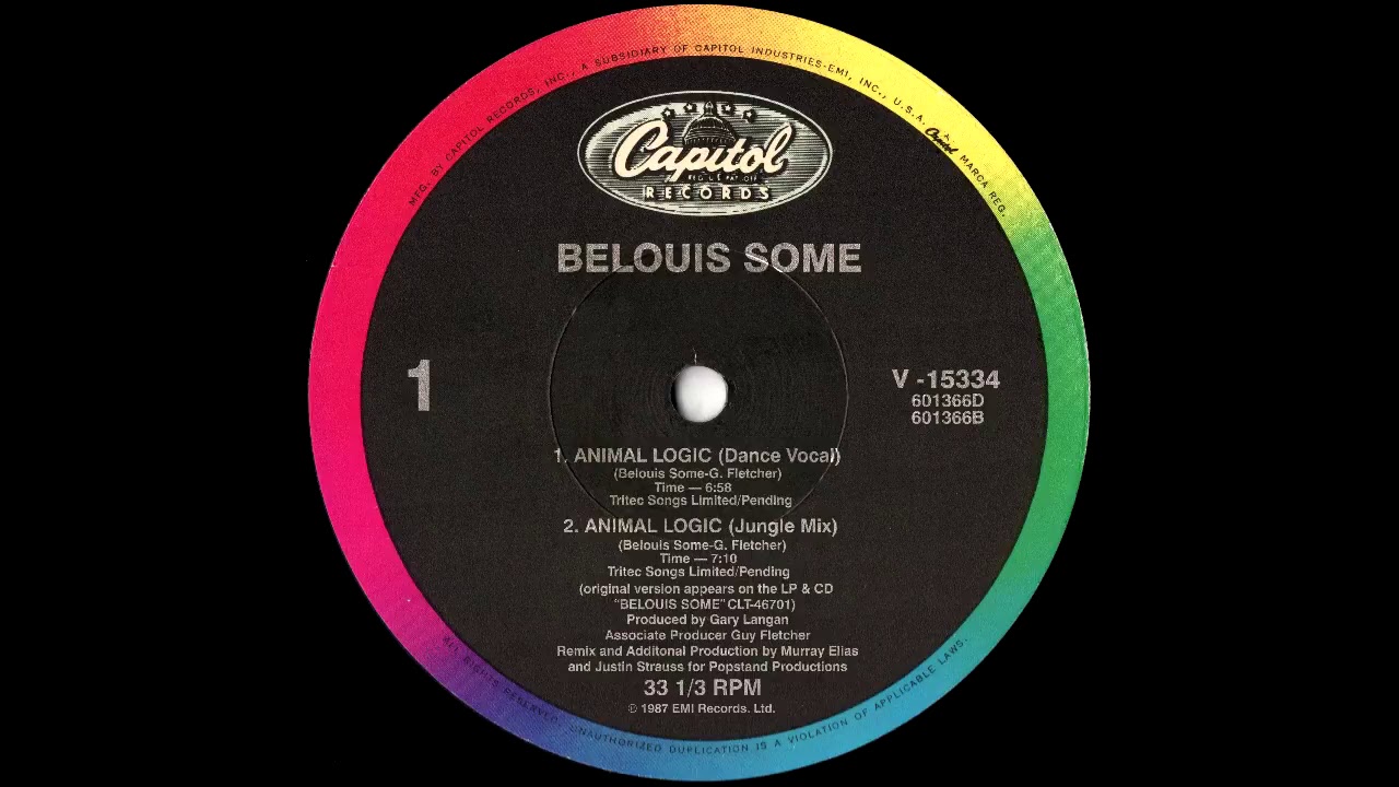 Belouis Some - Animal Magic (Dance Vocal Mix) 1987