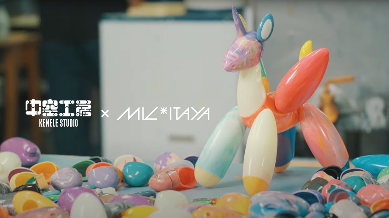 ミック・イタヤ氏による個展＜UNISUS PPF / colour adventure＞が