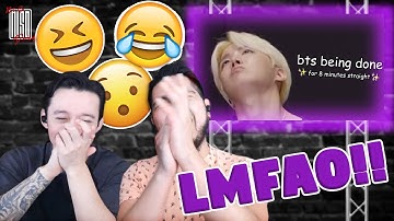 bts being done with interviews for 8 minutes straight | NSD REACTION