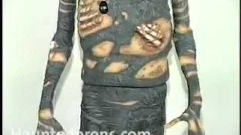 HAUNTEDPROPS,COM SHIVERING MUMMY