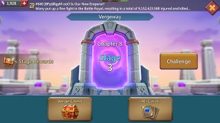 Lords mobile Vergeway chapter 8 stage 3