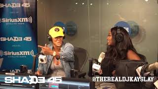 Dj Kayslay interviews Nya Lee live on Shade45