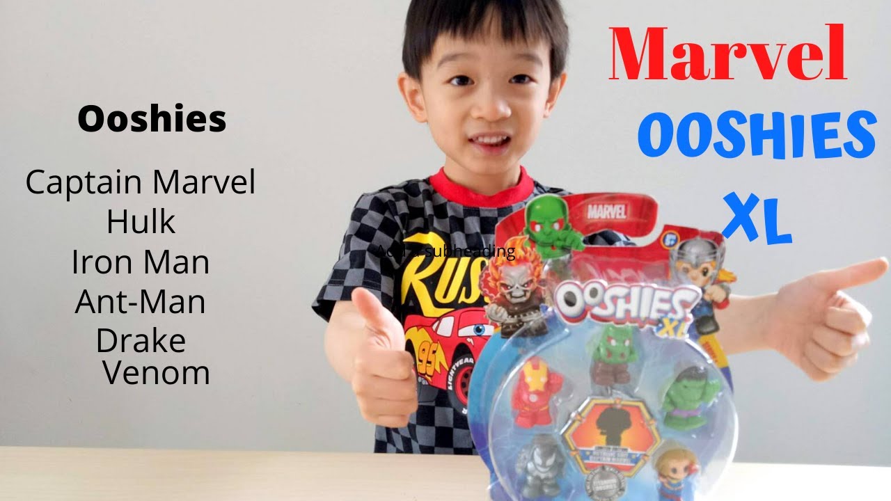 Marvel HulkBuster Ooshies Rare Series 3 Pencil Toppers
