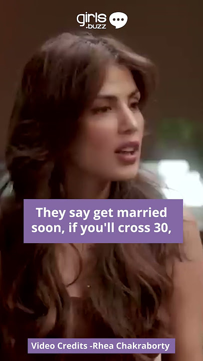 Is 30 the Deadline to Get Married? #rheachakraborty #sushmitasen #marriage