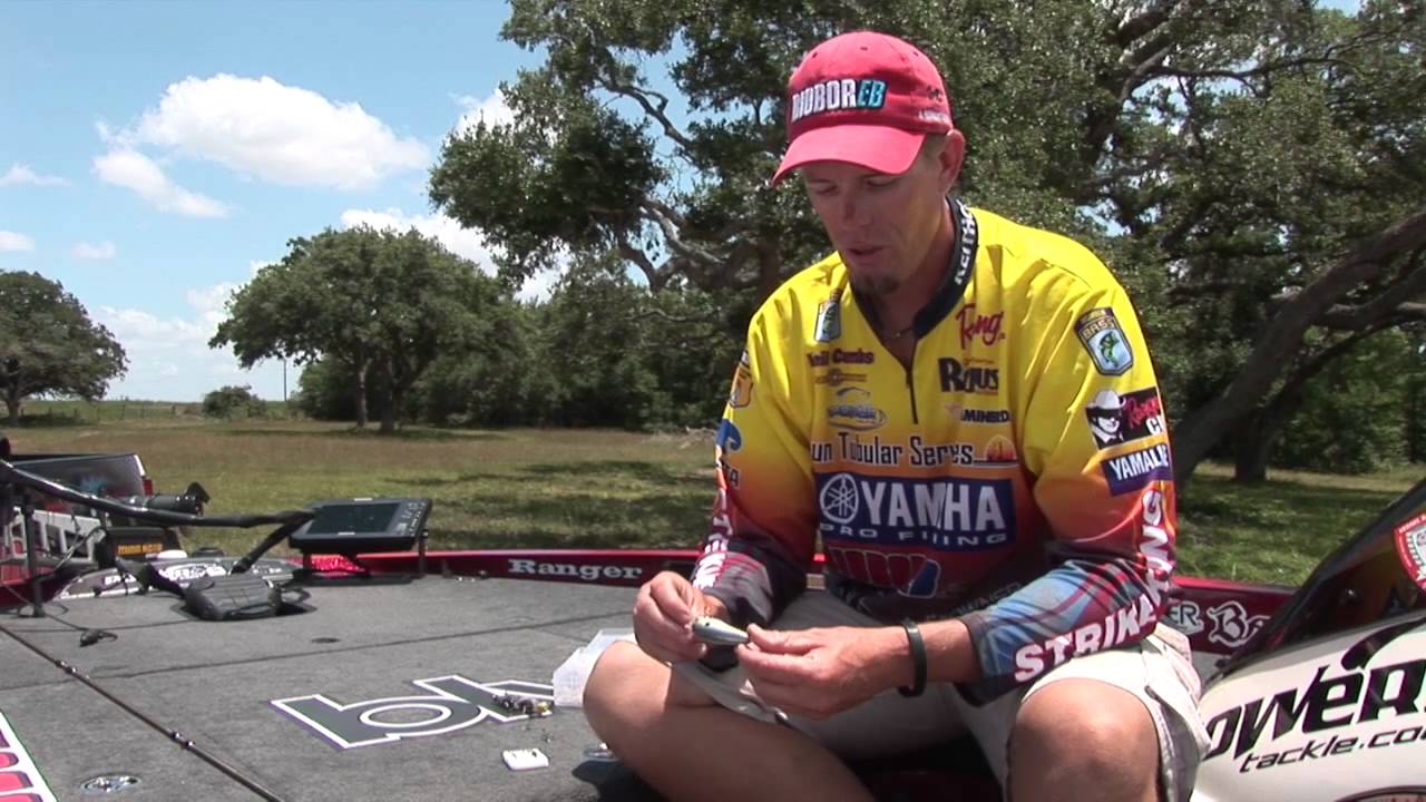 skeet reese jig worm rod Combs talks Hooks