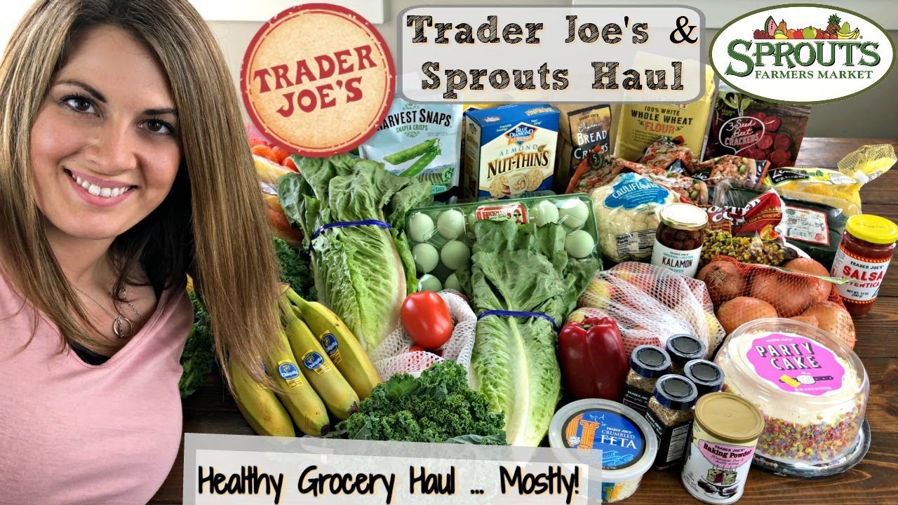$50 TRADER JOE'S & $30 SPROUTS HAUL :: FAMILY OF 5 :: GROCERY HAUL