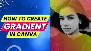 How to Make Gradient Color Background in Canva #canva #canvatutorial