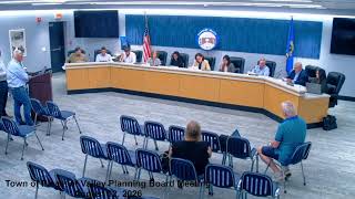 Pleasant Valley Planning Board Meeting 8/12/26