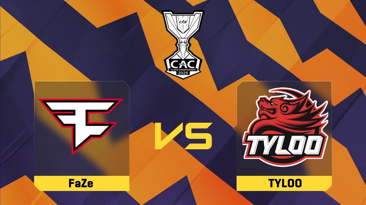FaZe проти TYLOO | Карта 1 | PWE CAC 2025