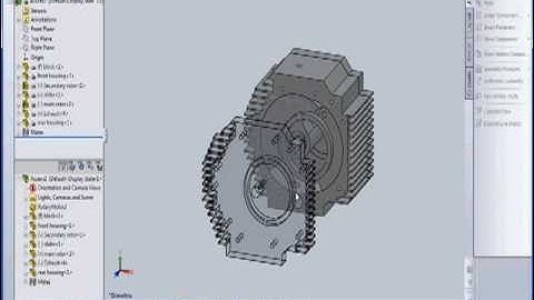 Libralato engine CAD model
