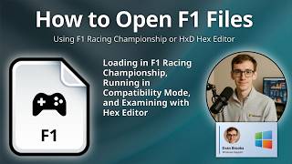 كيفية فتح ملفات F1 (بيانات لعبة F1 Racing Championship) screenshot 2