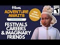New Details: Festivals, Careers, Imaginary Friends (Sims 4 Adventure Awaits)