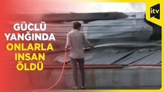 Oyun meydançasında yanğın baş verib, azı 27 nəfər ölüb