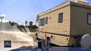 Top 4 Wildest Police Chases with Massive Vehicles