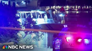 Video shows moment of impact after boat crashes into Florida ferry