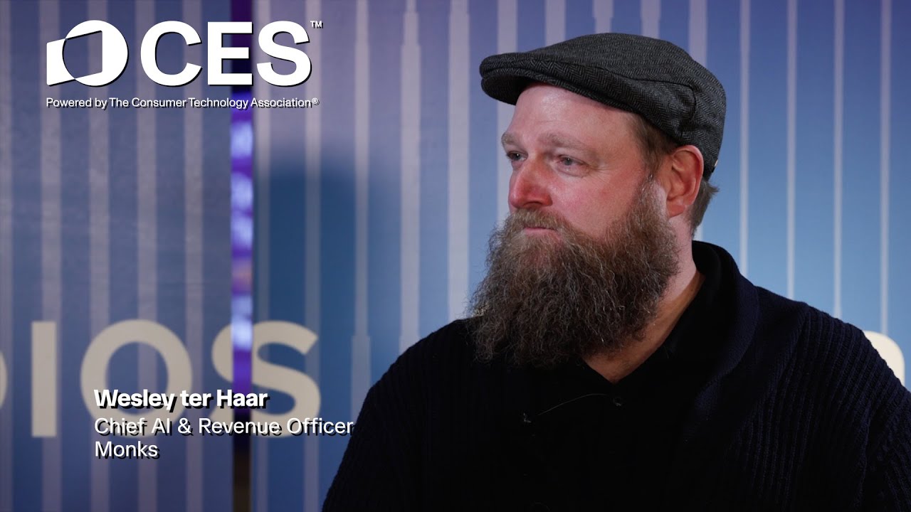 выставка CES 2026 | Уэсли тер Хаар | Монкс, директор по искусственному интеллекту и доходам