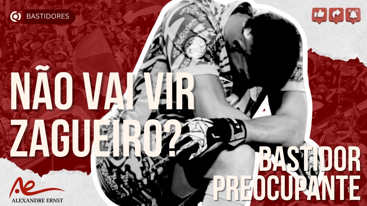 🔴⚪️ZAGUEIRO SÓ NO MEIO DO ANO? | DISCURSO PREOCUPANTE | ROCHET FALHA E INTER EMPATE