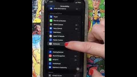 How to turn on full keyboard access on iPhone