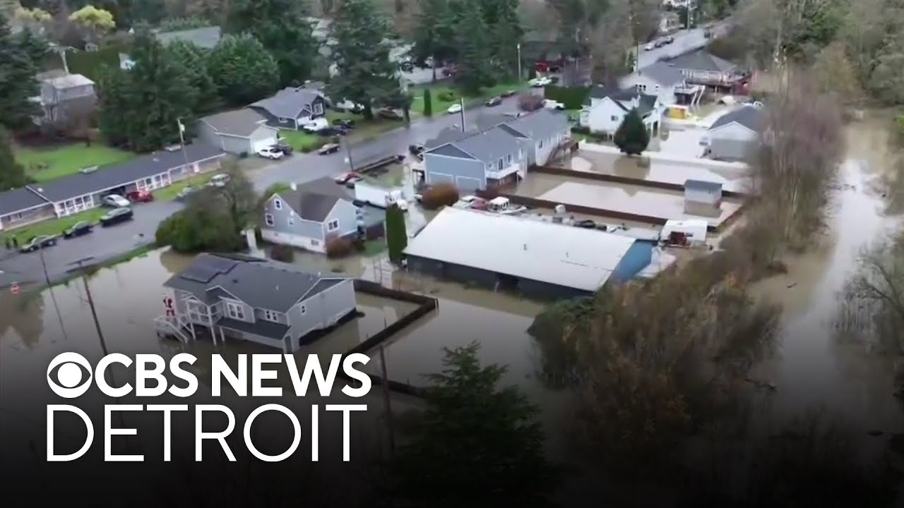 Flooding in Washington state - YouTube