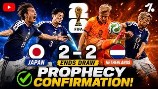 FIFA WORLD CUP 2026 || Netherlands vs Japan ends draw 