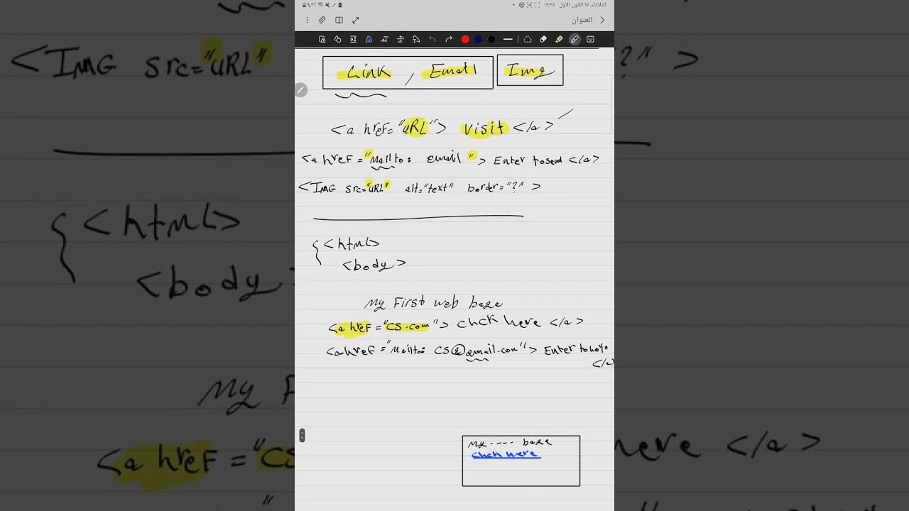 5-link,Email,Img html