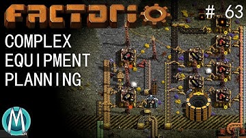 [Factorio 1.1 4K] Angel/Bobs Ep 63: Complex Equipment Planning (Tutorial/Walkthrough)