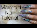 Beginner Mermaid Nail Tutorial | Encapsulated Nail Art Using Fish Net