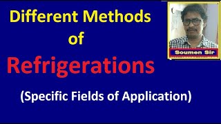 Refrigeration Methods & Specific fields of applications | Different Processes of Refrigeration | RAC