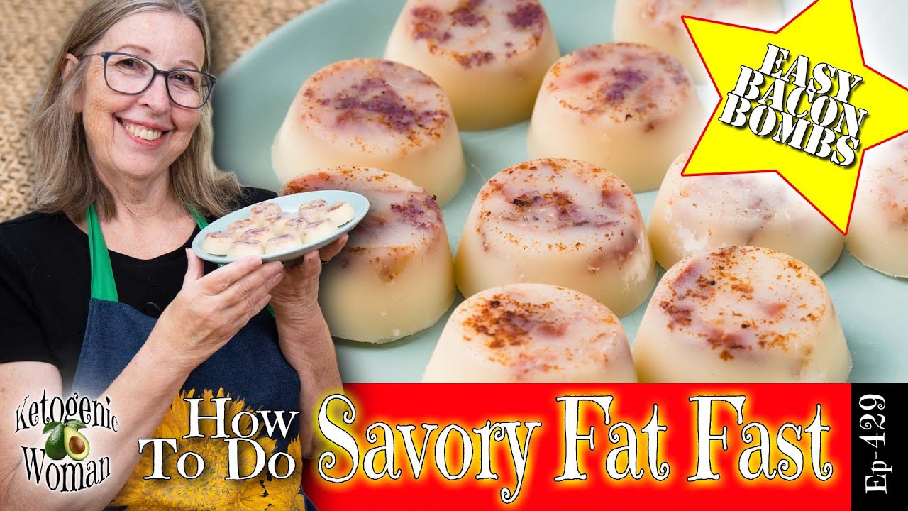 How To Do Savory Fat Fast | Bacon Bombs | Behind the Scenes Making a Cookbook!