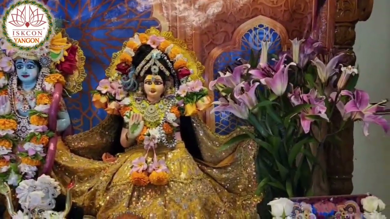 Vijayadashami special darshan ISKCON Yangon [Sri Sri Sita Ram Temple 🛕]