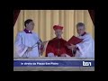 El Tano Pasman cuando eligieron a Bergoglio.