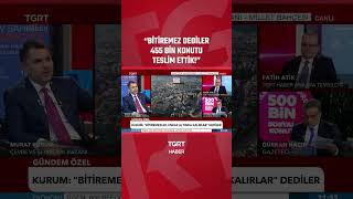 “Bitiremez, Enkaz Altında Kalırlar’ Dediler, 455 Bin Konutu Teslim Ettik” #shorts