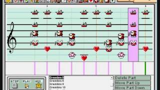 Gremlins Mario Paint Composer chords