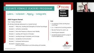Transdev 2025 Elevate Female Leadership Program