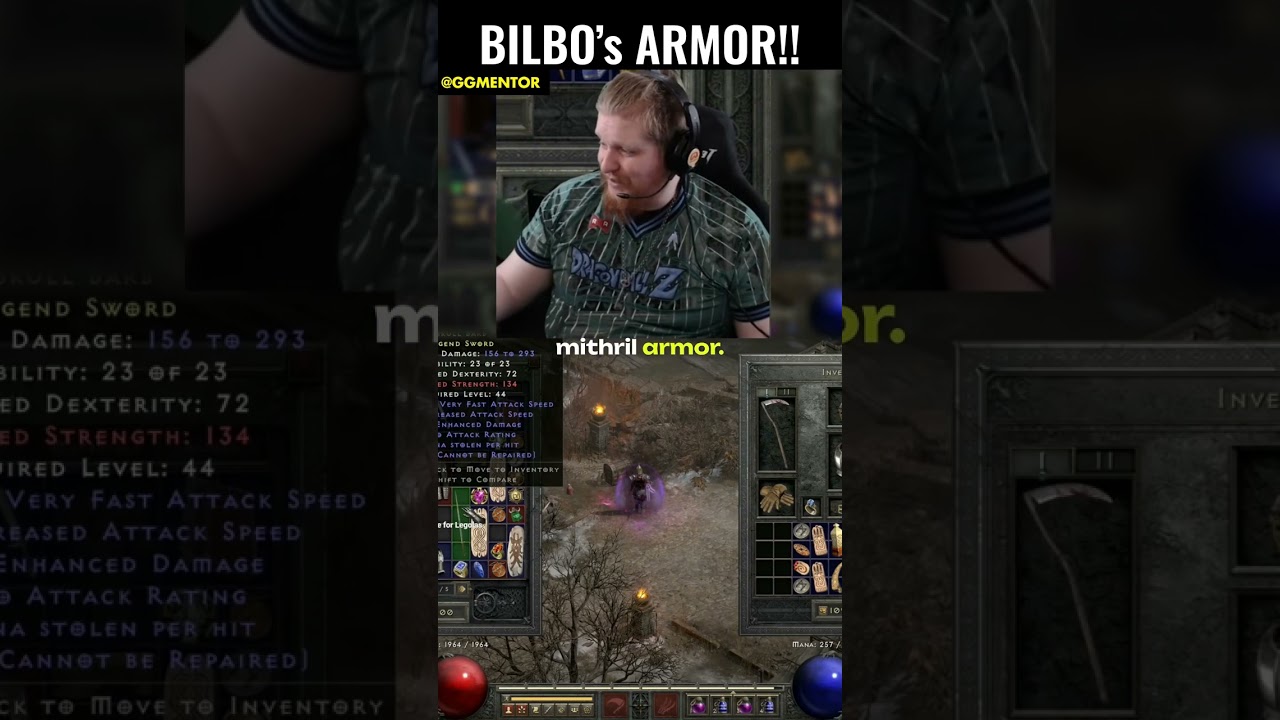 D2R RotW - Bilbo’s Mithril Armor (Late Night Chat)
