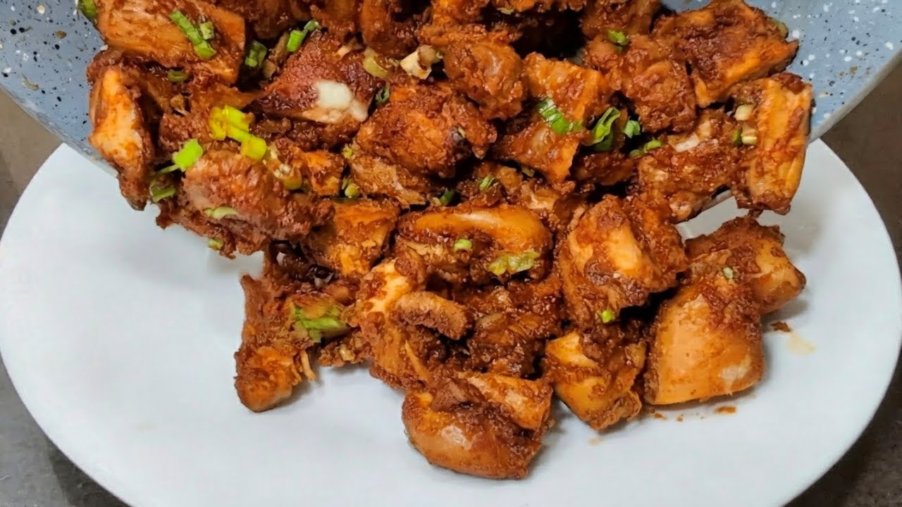 Chicken Crispy Masala Bites | Bhuna Chicken Thigh recipe