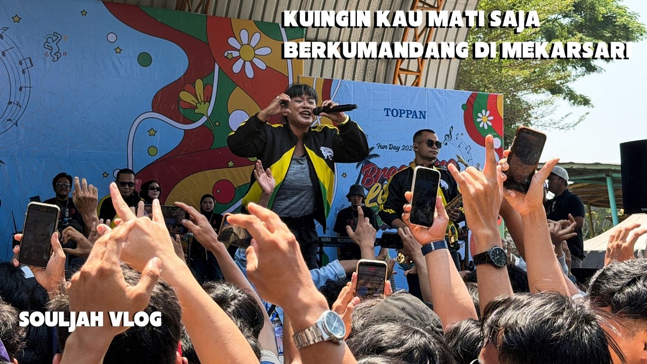 I WISH YOU WERE DEAD WAS PERFORMED AT MEKARSARI | PT. TOPPAN PLASINDO STAGE - SOULJAH VLOG