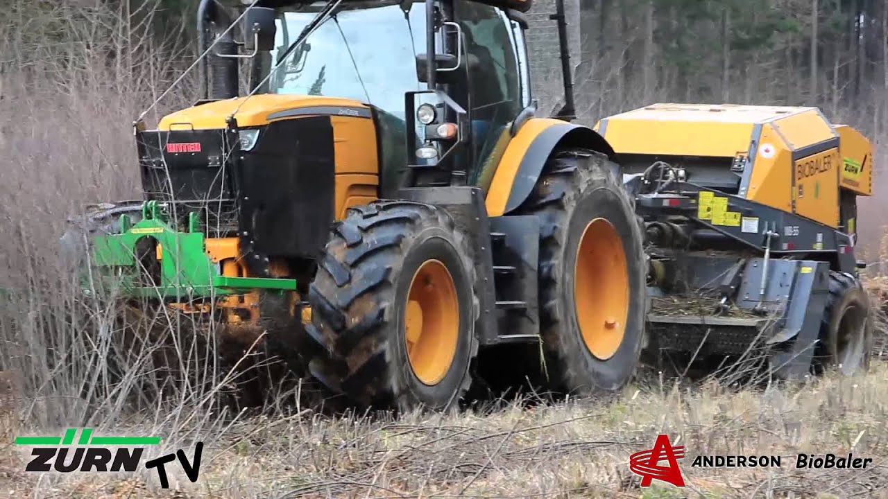 Anderson BioBaler - Rundballenpresse für die Holzernte