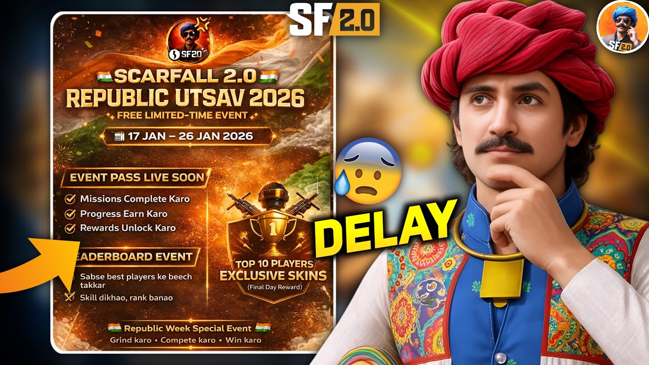 Free Event Date Change?😨 Scarfall 2.0